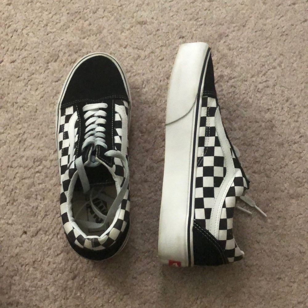 Checkered Vans